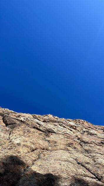 Rockclimbing, Mammoth Lakes, California